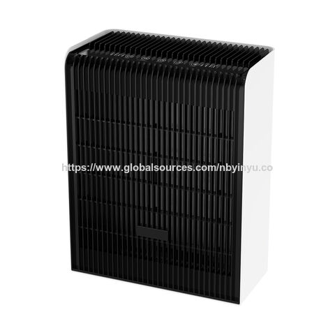 Purificateur d'air de bureau portable avec filtre HEPA, filtration à 4 étages, fonctionnement à écran tactile, purificateur d'air pour utilisation avec animaux de compagnie