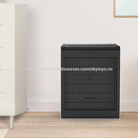 Purificateur d'air de bureau portable avec filtre HEPA, filtration à 4 étages, fonctionnement à écran tactile, purificateur d'air pour utilisation avec animaux de compagnie