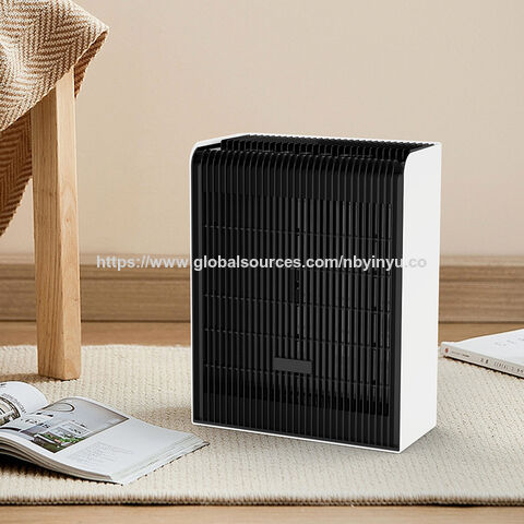 Purificateur d'air de bureau portable avec filtre HEPA, filtration à 4 étages, fonctionnement à écran tactile, purificateur d'air pour utilisation avec animaux de compagnie
