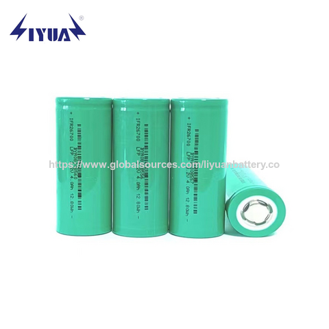 Paquete de Baterías LiFePO4 26700 3.2V 4500mAh de Descarga Alta para Herramientas Eléctricas con Protección contra Sobrecarga