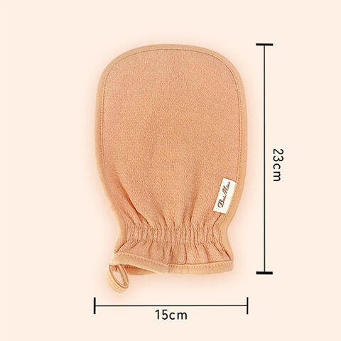OEM Fünf Farben Körperwäscher Waschhandschuh Badetuch Badehandschuh Reinigt die Haut gründlich für die Dusche