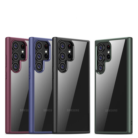Strapazierfähige TPU-PC-Hülle für S22 Ultra, transparent für -Samsung- Galaxy S23/S23plus/S23 Ultra Handyhüllen