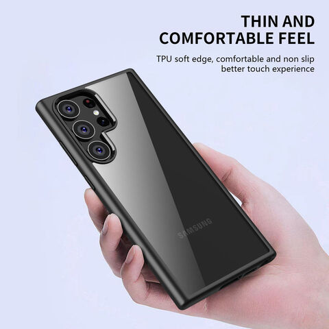 Strapazierfähige TPU-PC-Hülle für S22 Ultra, transparent für -Samsung- Galaxy S23/S23plus/S23 Ultra Handyhüllen