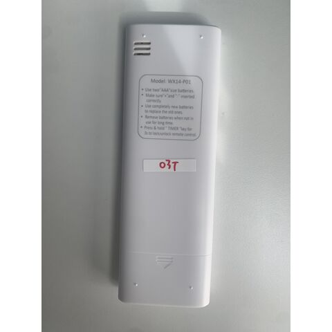 Vente en gros d'usine de Shenzhen 14 touches Télécommande de climatiseur avec écran LCD lumineux pour balayeuse