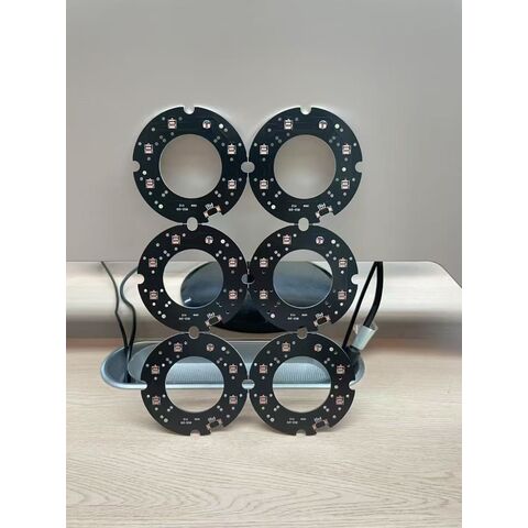 Fabricant de circuits imprimés en aluminium, LED 5050, masque de soudure noir