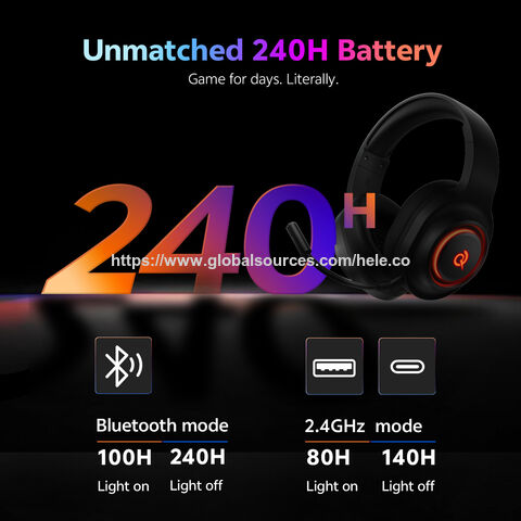 سماعة رأس سلكية للألعاب الرياضية QCY Heroad V200 Pro بتصميم OEM/ODM مع صوت جهير محسن وعزل للضوضاء وتوافق مع منصات متعددة