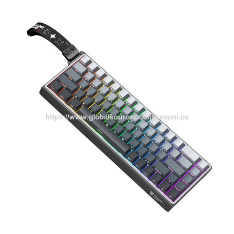 ONIKUMA G69 Teclado Mecánico 65% con Eje Magnético y Teclas Macro Programables para Control de Juego Mejorado