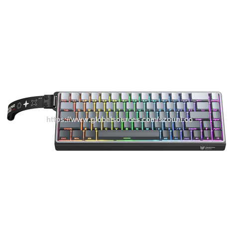 ONIKUMA G69 Teclado Mecánico 65% con Eje Magnético y Teclas Macro Programables para Control de Juego Mejorado