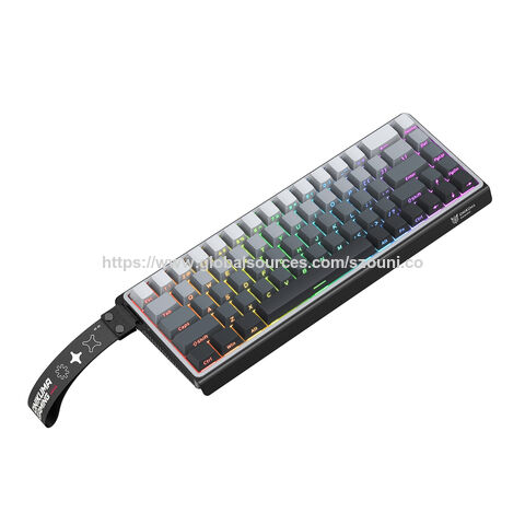 ONIKUMA G69 Teclado Mecánico 65% con Eje Magnético y Teclas Macro Programables para Control de Juego Mejorado