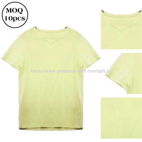 Basic T-Shirt für Damen mit Logo-Druck, Weiß, V-Ausschnitt, 220 g/m², 100% Baumwolle, individuell bedruckt