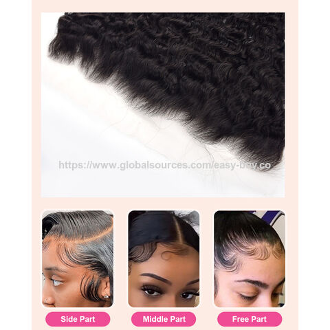 Human hair wigs Brazilian hair bundle Burmese curly real hair curtain