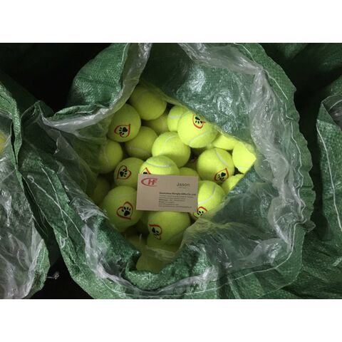 Pelota de Tenis Duradera de Goma con Sonido para Entrenamiento Interactivo de Perros, Certificada como No Tóxica