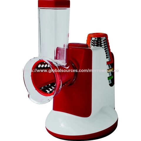 Cortador de Verduras Eléctrico Multifunción Estilo Nuevo, Rebanador, Ensaladera con Accesorio para Sorbete