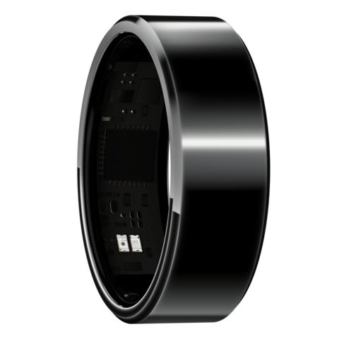 Bague Connectée avec Détection de Mouvement pour Jeux + Surveillance de la Santé Cardiaque + Surveillance du Sommeil 24h/24 + Suivi d'Activité + Tactile + 7 Jours d'Autonomie