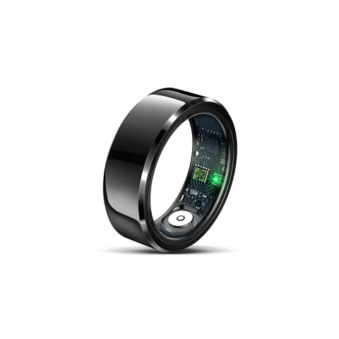 Anillo Inteligente Deportivo con Monitor de Frecuencia Cardíaca + SPO2 + Estrés de Fábrica 2025, Traducción IA, Monitoreo del Sueño 24h, Control Táctil y Cableado
