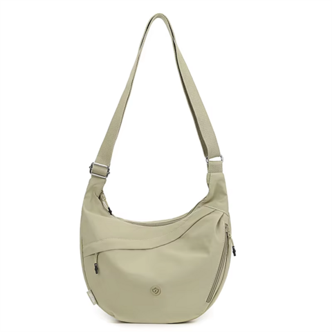 Bolsa tiracolo de nylon para mulheres, bolsa de ombro moderna, bolsas leves para senhoras, bolsas hobo, bolsas mensageiro, bolsa de lazer