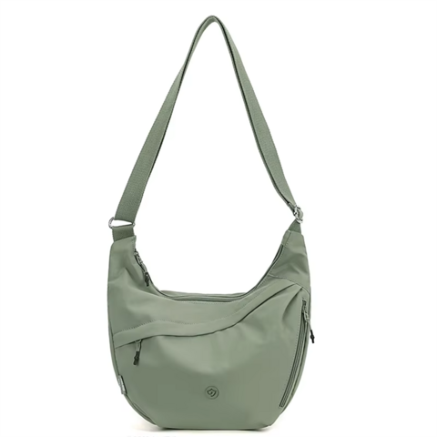Bolsa tiracolo de nylon para mulheres, bolsa de ombro moderna, bolsas leves para senhoras, bolsas hobo, bolsas mensageiro, bolsa de lazer