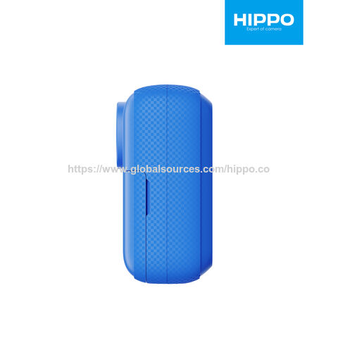 Kamera Cetak Instan Anak-Anak HIPPO dengan Game Bawaan, MP3, Mikrofon, Game Anak-Anak, Lensa Ganda, Layar IPS Besar 2.4 inci