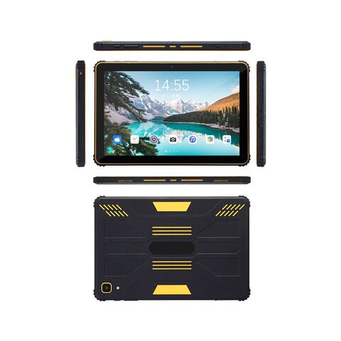 Tableta PC Industrial Reforzada de 10.1" IP67 con Lector de Huellas Dactilares NFC, 4G LTE y Resistencia Mejorada a Caídas para Aplicaciones de Campo Industrial