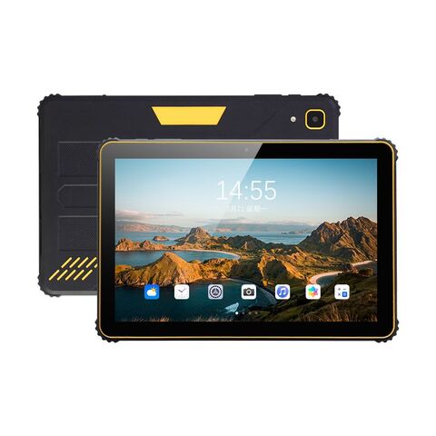 Tableta PC Industrial Reforzada de 10.1" IP67 con Lector de Huellas Dactilares NFC, 4G LTE y Resistencia Mejorada a Caídas para Aplicaciones de Campo Industrial