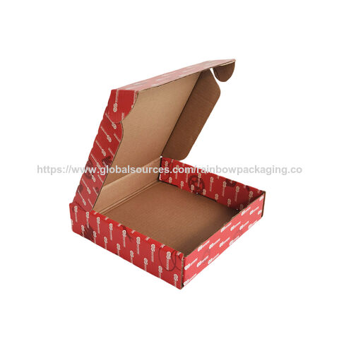 Boîte d'expédition en carton ondulé extra résistante personnalisée pour cadeaux de vêtements