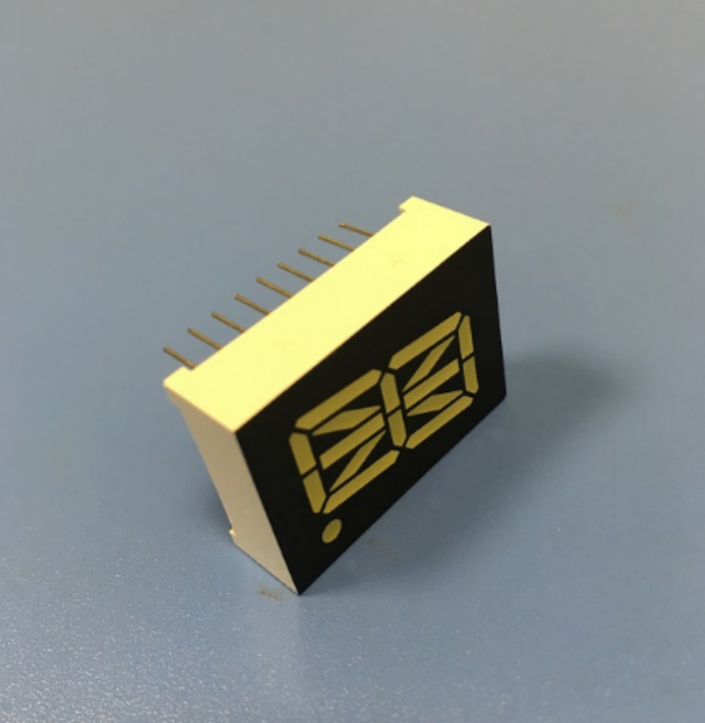 Ultra Blue 16-segment 1.5-inch Single-digit Led Alphanumeric Display ...