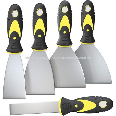 Edelstahl-Spachtel, 2" 3" 4" 5", Werkzeug zum Spachteln und Glätten von Trockenbauwänden, Abkleben und für Grillplatten