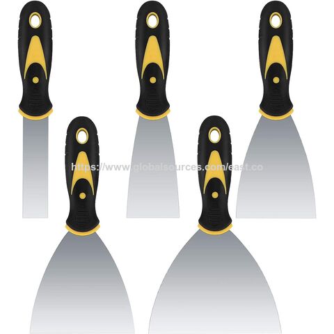 Edelstahl-Spachtel, 2" 3" 4" 5", Werkzeug zum Spachteln und Glätten von Trockenbauwänden, Abkleben und für Grillplatten