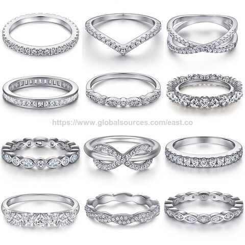 Sterling Silber 925 Verlobungs- und Hochzeitsring Tonglin, Heiße Verkaufs-Silbersets 925 Schmuck, Ringlieferanten, Goldplattierter Fingerspitzenring