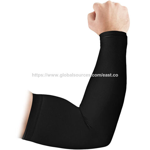 Manchons de compression pour bras de basket-ball, confortables, respirants, antidérapants, pour dissimuler les tatouages. Vente en gros, refroidissement pour cyclisme.
