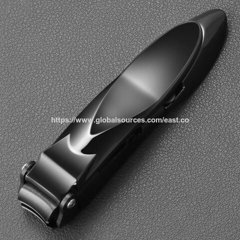 Conjunto de ferramentas de pedicure de aço portátil por atacado Grande Médio Cortadores de unhas planos oblíquos Cortador de unhas com logotipo personalizado Use cutículas Pés