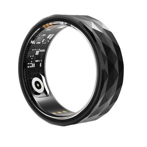 Bague intelligente étanche avec contrôle de la pression artérielle, oxygène sanguin, sommeil, Bluetooth et contrôle gestuel - Bague Bluetooth étanche avec suivi du sommeil