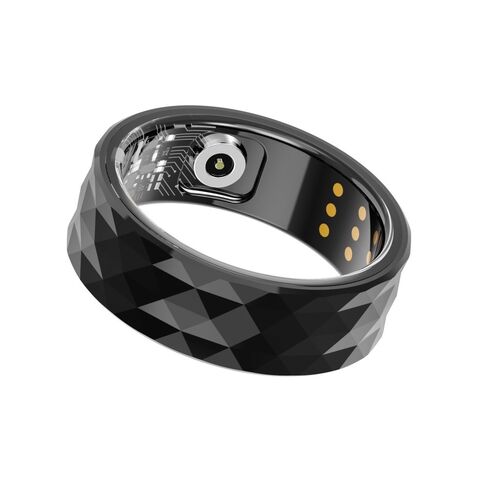 Bague intelligente étanche avec contrôle de la pression artérielle, oxygène sanguin, sommeil, Bluetooth et contrôle gestuel - Bague Bluetooth étanche avec suivi du sommeil