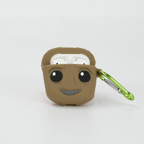 Preço de fábrica ODM Capas Airpods personalizadas Capas de fone de ouvido em forma de personagem de desenho animado para usuários de Airpods