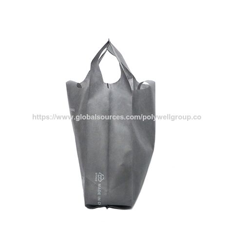 Bolsa de compras reutilizable de PP no tejido ecológica al por mayor con impresión personalizada