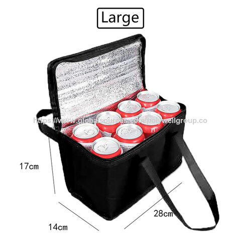 Boîte isotherme portable en gros, grands sacs à lunch isolés thermiques pour le camping en plein air