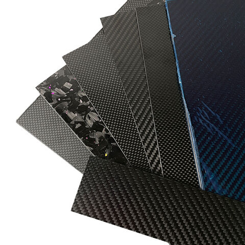 Hochwertige Kohlefaserplatte, 3K Twill- oder Leinwandbindung mit 100% glänzender Oberfläche, Premium-Carbonprodukt, 2,5*400*500mm