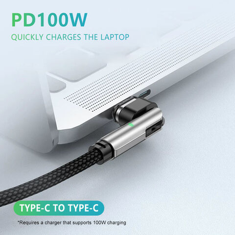 100W Type C USB Cable Phone USB Charge Data Magnetic Charging Cable 540 Degree Rotation 3 in 1 Magnetic Cable Fast Charging