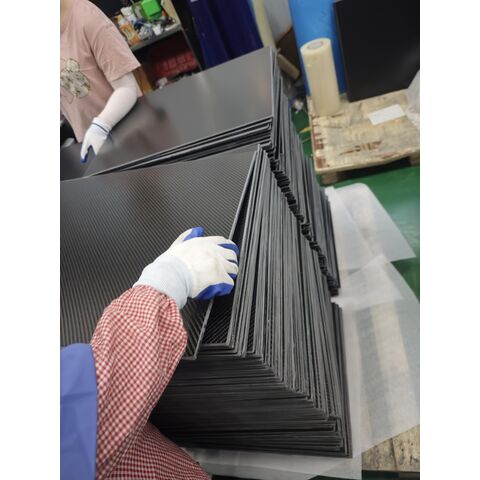 Hochwertige Kohlefaserplatte, 3K Twill- oder Leinwandbindung mit 100% glänzender Oberfläche, Premium-Carbonprodukt, 2,5*400*500mm
