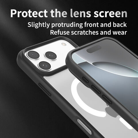 Stoßfeste Premium Handyhülle für iPhone 17 Pro mit MagSafe - Weiches TPU, Hartes PC, Matte Rückseite, Großhandel