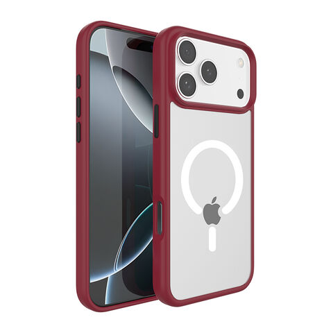 Stoßfeste Premium Handyhülle für iPhone 17 Pro mit MagSafe - Weiches TPU, Hartes PC, Matte Rückseite, Großhandel