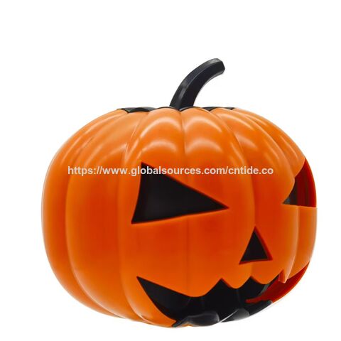 Fabrik Großhandel kundenspezifisches Design Kürbis Süßigkeitenspender Halloween Süßigkeitenautomat