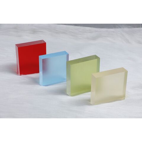 Customized acrylic sheet branding sign PMMA block holer