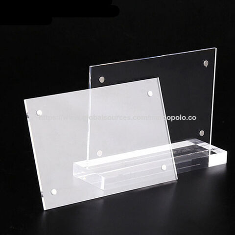 T shape Hotel Table Menu Display Stand Card Holder for meeting