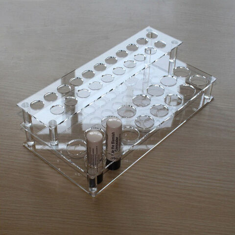 Factory Wholesale Counter Top 3 Tiers Clear Acrylic Display Stand Pen Holder