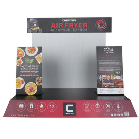 Factory Sale Counter Top L Shaped Acrylic Menu Display Stand