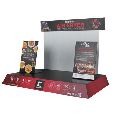 Factory Sale Counter Top L Shaped Acrylic Menu Display Stand