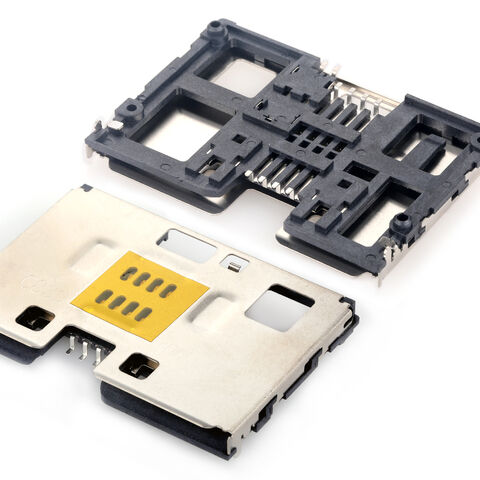 SMT-Typ Smartcard-Steckverbinder IC-Karten-Steckverbinder für PAX POS Smartcard-Lesegeräte