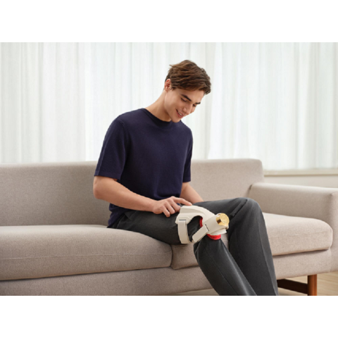 Kabelloses SKG Kniemassagegerät mit 3D-Vibration & Nahinfrarot-Wärmetherapie zur Linderung von Gelenkschmerzen