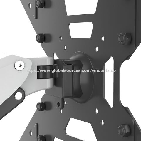 حوامل تلفزيون V-mount من الألومنيوم بحركة كاملة، زنبرك غاز، قابلة لتعديل الارتفاع، VM-GST402